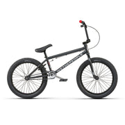 WETHEPEOPLE CRS 20" black BMX bike with 20-inch wheels and sealed front hub for young riders
