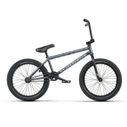 Wethepeople Justice complete BMX bike with black 20.75" frame, Saltplus fork, Activate tires, and Paragon sprocket.