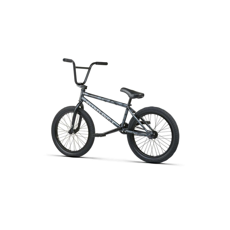 Wethepeople Justice bike in black with 20.75" top tube, 4130 chromoly frame, and Activate tires.