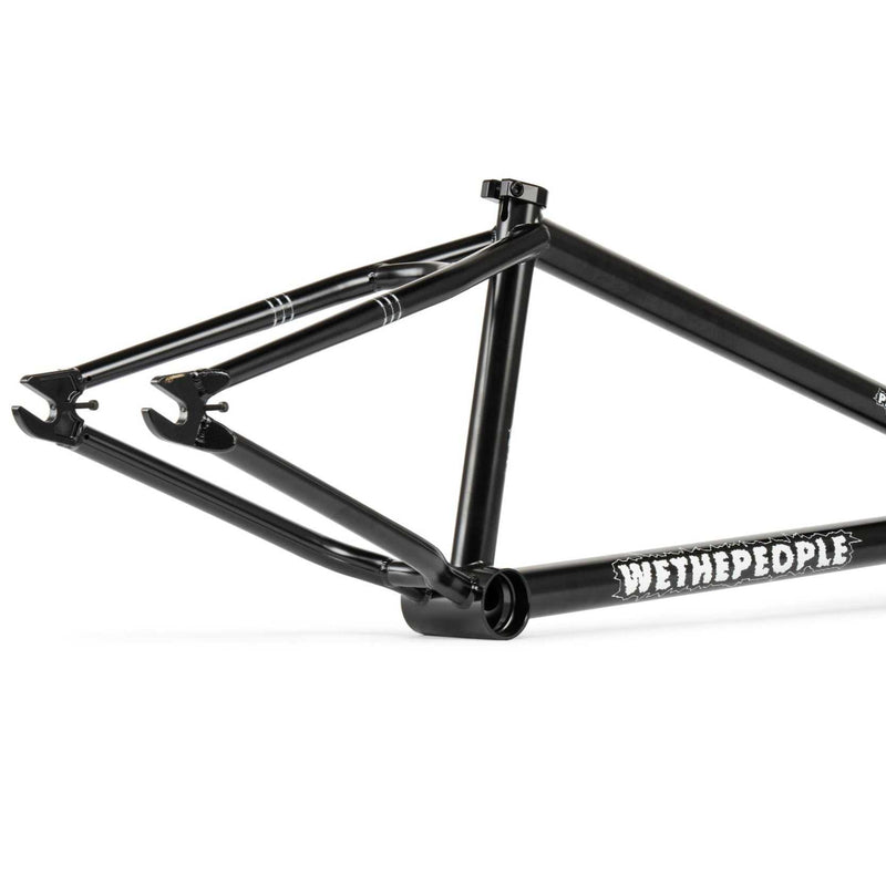 WETHEPEOPLE PATHFINDER Frame black BMX bike frame with CNC detailing and durable 4130 crmo tubing