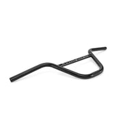 WETHEPEOPLE PRODIGY 18" black junior BMX handlebar with 7/8" multiple butted 4130 CrMo tubing and 8" rise option.