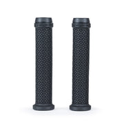 WETHEPEOPLE RAPTOR GRIP black BMX bike grips with reptilian scale texture and nylon barends