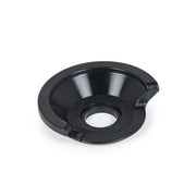 WETHEPEOPLE SUPREME black nylon fiberglass rear driveside hubguard for cassette hub with heat-treated CrMo insert and 55g weight