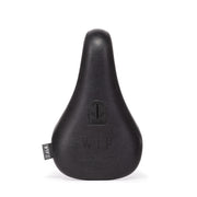 WETHEPEOPLE TEAM PIVOTAL SEAT fat padded black leather BMX bike seat with nylon base and pivotal system for extra comfort and protection