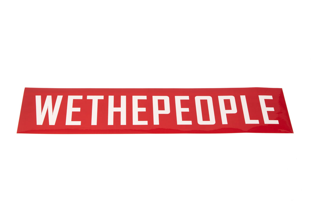 Wethepeople Ramp Sticker Pack