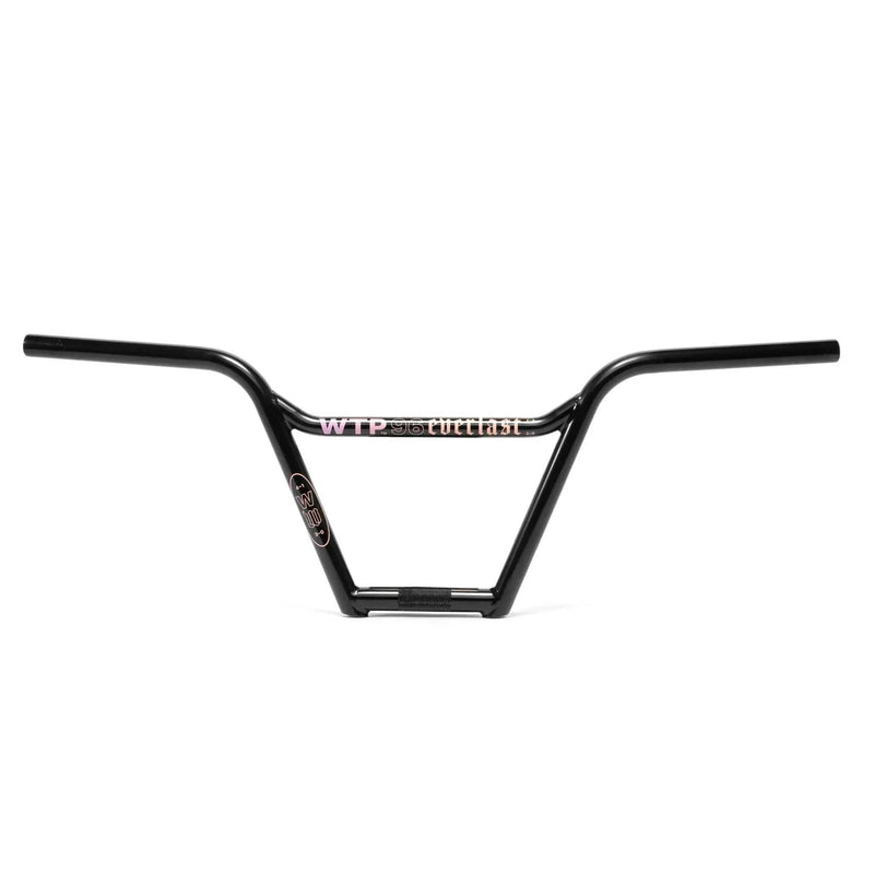WETHEPEOPLE EVERLAST BAR black BMX handlebar with kinked crosstube and durable 4130 crmo tubing
