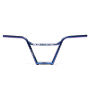 WETHEPEOPLE EVERLAST BAR BMX handlebar with kinked crosstube, 29.6" wide, 9.37" rise, durable 4130 CrMo tubing, blue finish