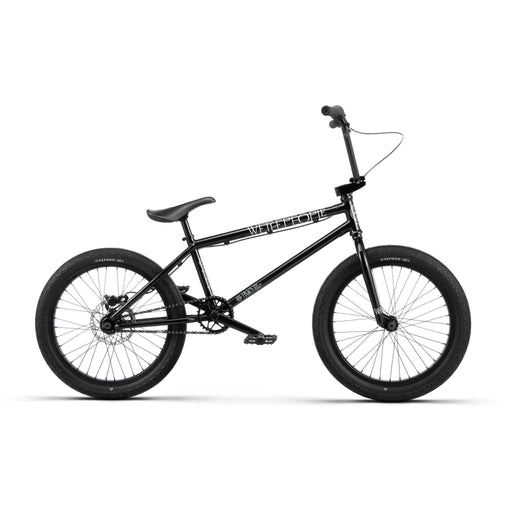WETHEPEOPLE HAVOC 20 BMX bike with hydraulic disc brakes, 4130 full chromoly frame, and premium Eclat components in black