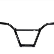Salt Classic 4-piece full chromoly BMX handlebar in black with 9-inch height and 29.5-inch width