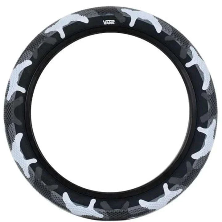 CULT VANS WAFFLE 16" x 2.3" tire with Vans waffle tread pattern, grippy, lightweight, high-pressure sidewalls