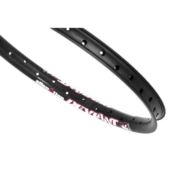 Alienation Deviant Rim made of strong 6069-T6 aluminum with double walls and 36 spoke holes, designed for front use.