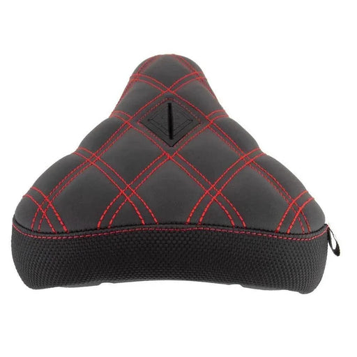 ALIENATION GRIPPER SEAT with fat padding and red stitching for maximum biking comfort and control