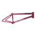 ALIVE INDUSTRY F.T.W. Frame in red 4130 CRMO tubing BMX bike frame with 20.5" toptube and removable brake mounts