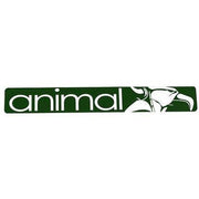 Animal Street sticker with green background and white text and graphic design