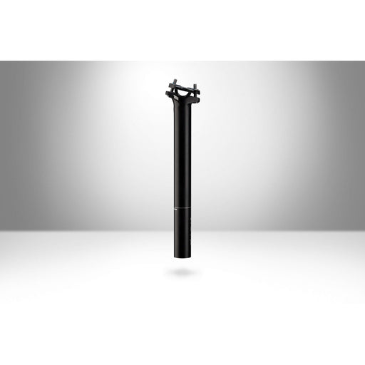 Black MTB AP1 Seatpost made of Alloy 2014-T66 with 300mm length and multiple diameter options for downhill and freeride biking.