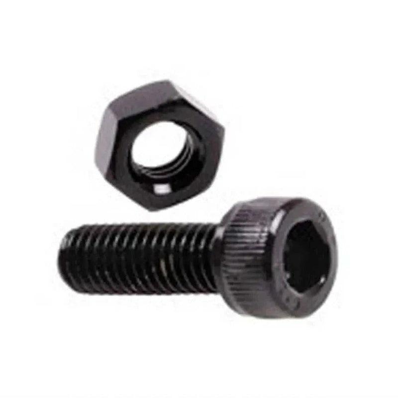 BONE DETH SEATCLAMP durable black screw and nut for secure bike seat fixing
