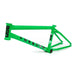 Green BSD Freedom Frame Kriss Kyle Signature BMX bike frame with black branding and glossy finish