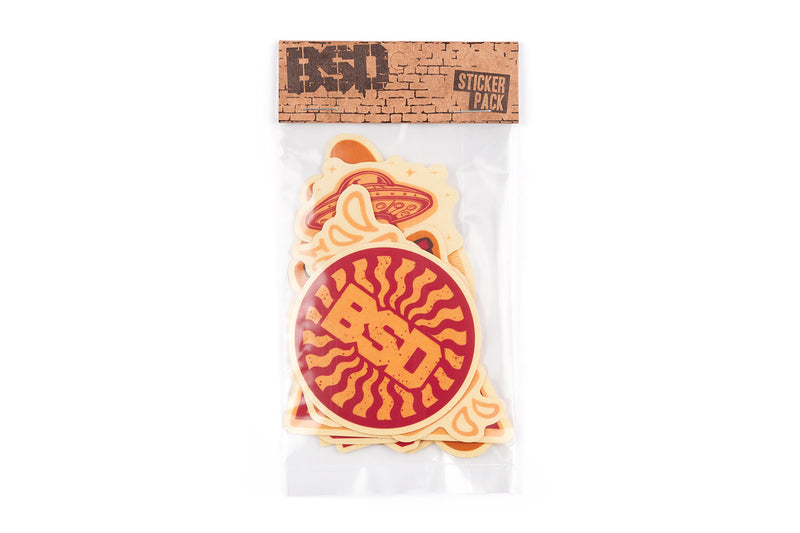 BSD 10 Pack 2021 Aufkleber Set