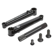 ODYSSEY CALIBUR V2 black bicycle crank arms with spindle and mounting bolts set