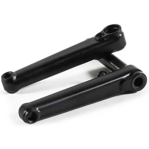 Fiend Team V2 Crank black chromoly bicycle crank arms with hollow spindle for easy installation and durability