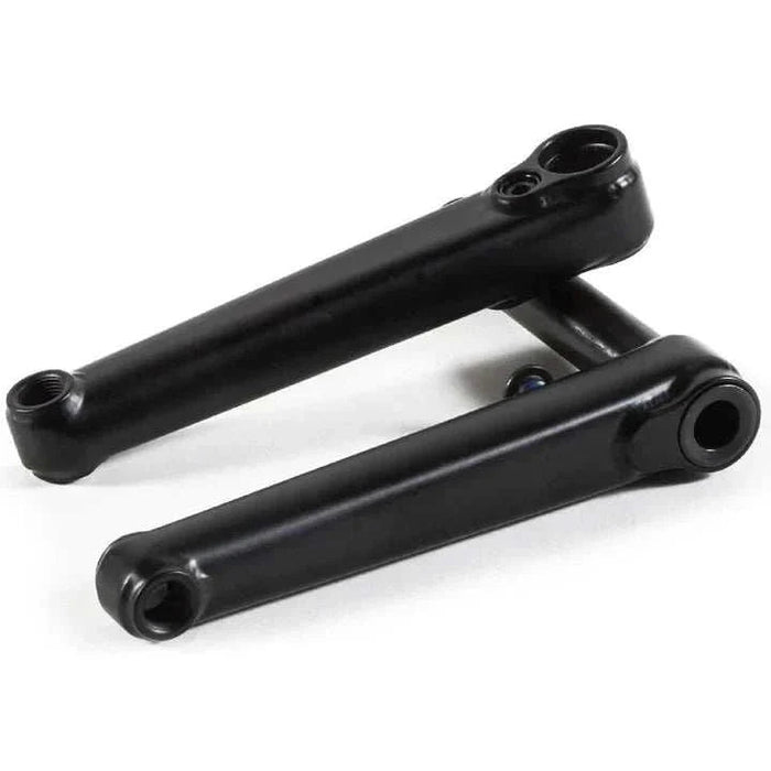 Fiend Team V2 Crank black chromoly bicycle crank arms with hollow spindle for easy installation and durability