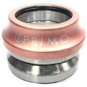 PRIMO Integrated Headset in rose gold and silver for high-performance bike steering precision and durability