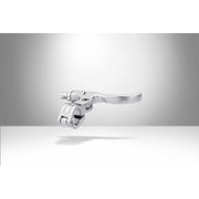 Silver MTB G1 short brake lever for gyro use with adjustable set screw, right and left options.