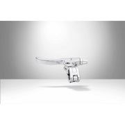 Silver MTB G1 brake lever with short design and adjustable position for dirt jump and street use