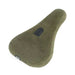 olive green CULT CORDUROY bicycle seat with ribbed texture