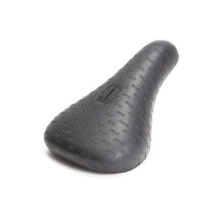 Black Cult All Over Seat with embossed pattern for bikes and scooters