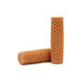CULT VANS WAFFLE CRUISER rubber bike grips with waffle sole pattern for 7/8" handlebars in brown color, sold in pairs.