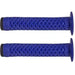 Blue Cult VANS waffle grips with flange designed for BMX bikes with textured surface for superior grip and comfort.