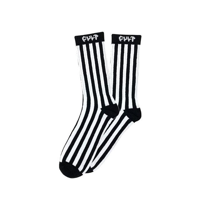 CULT VERTICAL STRIPE SOCKS