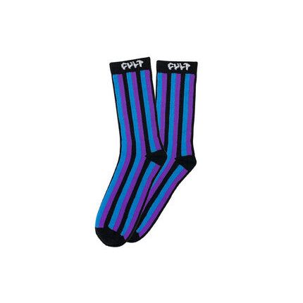 CULT VERTICAL STRIPE SOCKS