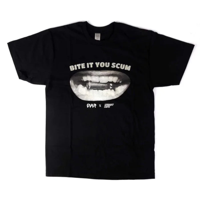 Cult X Buddy MFG “BITE IT”  T-Shirt