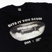 People's Store CULT X BUDDY MFG “BITE IT”  T-SHIRT