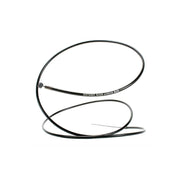 Black Odyssey Race Linear Slic brake cable with aluminum housing and volcano ferrules for lightweight, weatherproof performance.