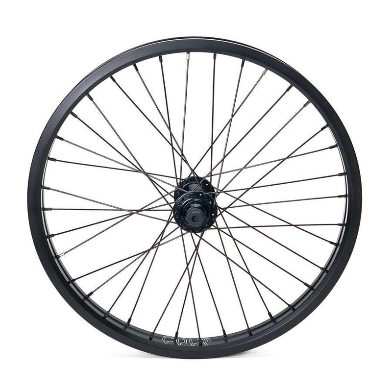 Black CULT Freecoaster hub driver bicycle wheel with 9t driver, compatible with Crew Freecoaster, available in LHD or RHD options