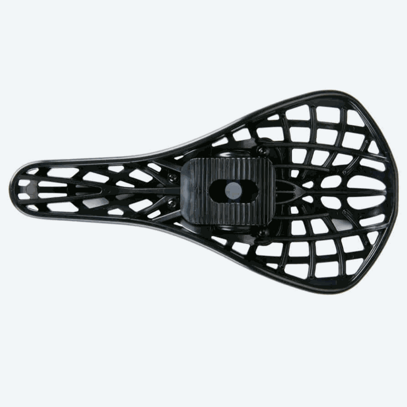 Tioga D-SPYDER lightweight black pivotal bike seat with carbonite composite shell and ergonomic design