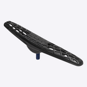 Tioga Weeny Seat black lightweight pivotal bike saddle with carbonite construction and alloy hardware.