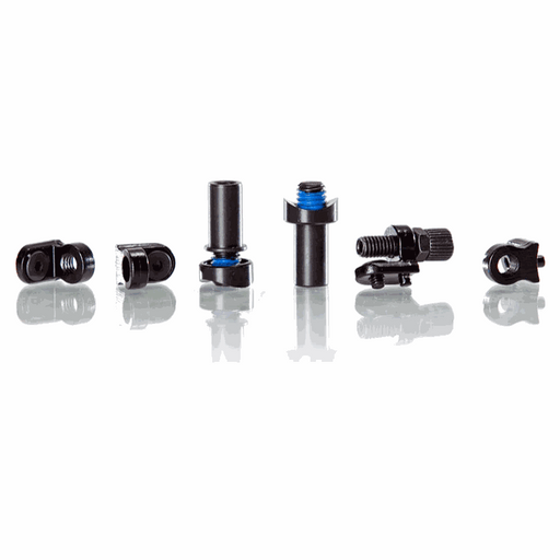 VOLUME BRAKE HARDWARE set including U-brake pivots, washers, cable guide, and adjust screw for bike frames.