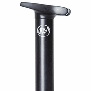 Volume Foundation pivotal steel 2-piece seatpost with 200mm length and black finish