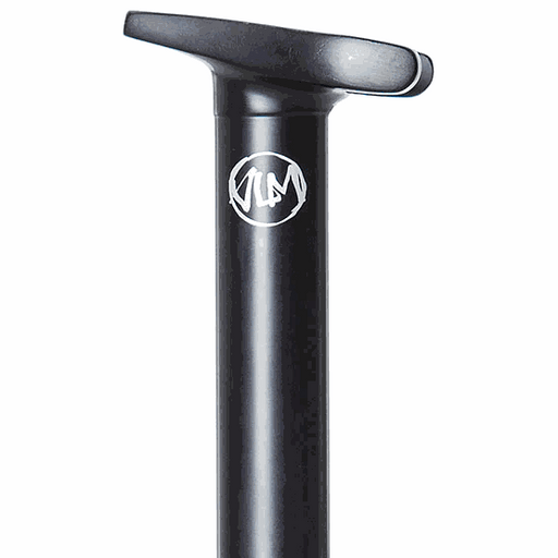 Volume Foundation pivotal steel 2-piece seatpost with 200mm length and black finish