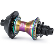 ÉCLAT PULSE CASSETTE HUB BMX cassette hub with patented switch drive system, Viper nylon-fibreglass hubguard, 6061-T6 alloy shell, 14mm heat-treated axle, and 36 spoke holes.