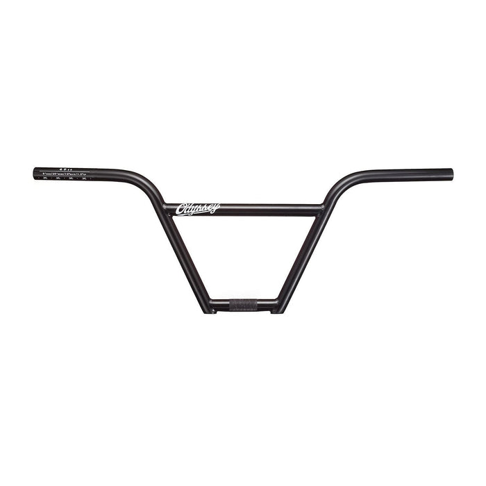 Black Odyssey Broc Raifrod signature BMX handlebar with white logo