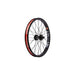 ODYSSEY 7KA RIM black BMX wheel with 7000 series aluminum rim and directional spoke holes