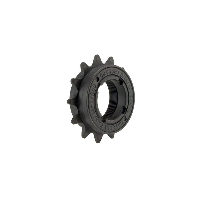 ODYSSEY 13T Freewheel black BMX bike sprocket with 1/2 x 1/8 inch size for right or left-hand drive