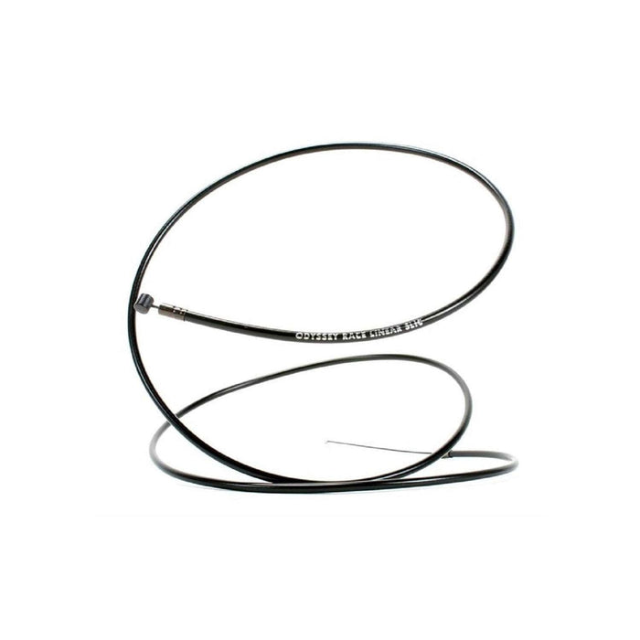 Odyssey Race Linear Slic Brake Cable with lightweight aluminum housing and volcano ferrules.