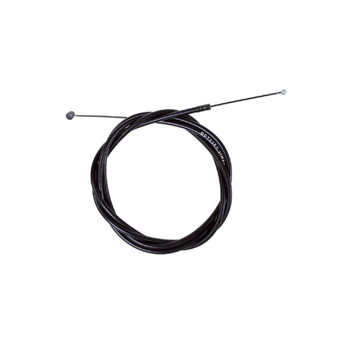 Odyssey SLS Linear Slic Kable high-performance black BMX brake cable with low-friction coating and factory-installed volcano ferrules.
