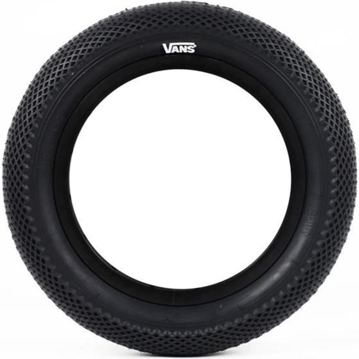 CULT VANS WAFFLE 18x2.3 tire with classic waffle tread pattern, grippy, lightweight, high pressure sidewalls